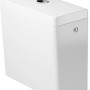 Duravit Starck 3 Aufputzspülkasten, weiß, mit 2-Mengen-Spültechnik.