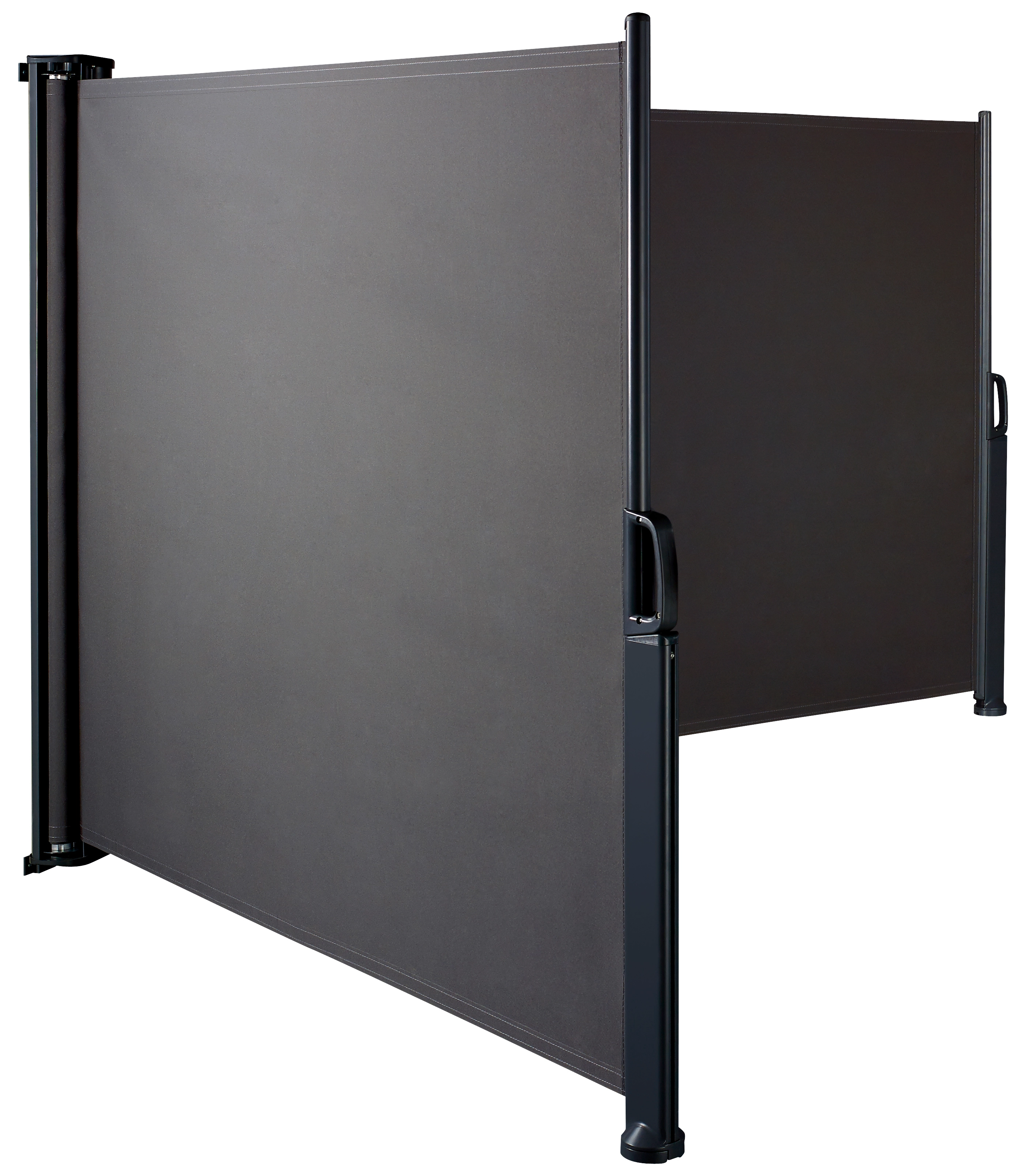 OBI Vertikalmarkise Cordoba 2seitig je 300 cm x 150 cm Anthrazit
