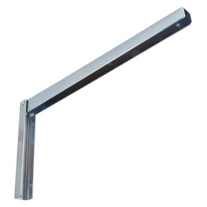 OBI Klappkonsole Geras, verzinkt, 380 mm, für Regalböden und platzsparende Lösungen.