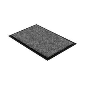 Anthrazitfarbene Astra Türmatte Calcite, 40x60 cm, Schmutzfangmatte für den Innenbereich.