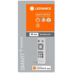Ledvance Smart+ Wifi Fernbedienung zur Steuerung von Smart+ Leuchtmitteln, inkl. Dimmerfunktion.