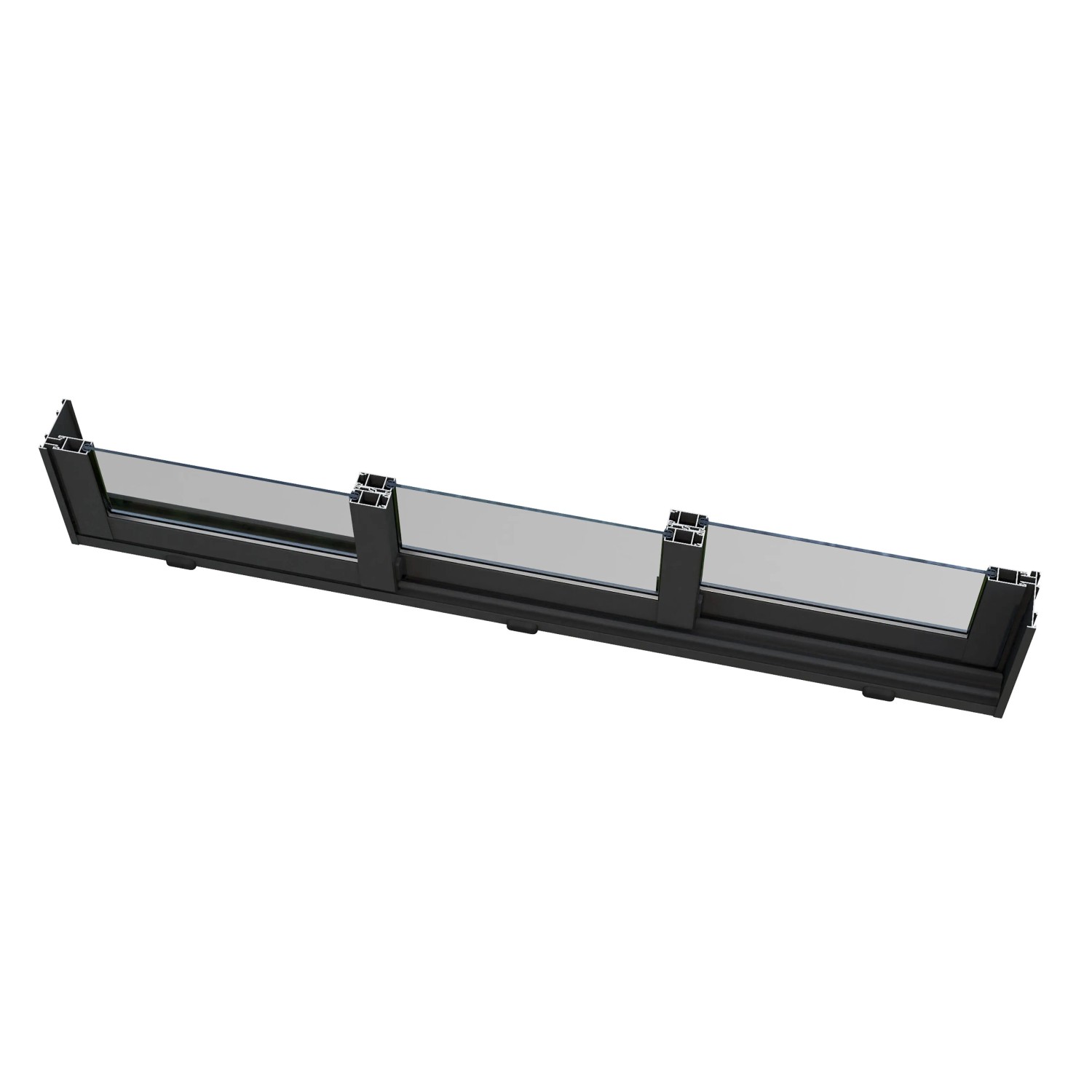 Palmako Gartenhaus Andrea Slide 693 x 300 cm Grau-Anthrazit FSC®_11