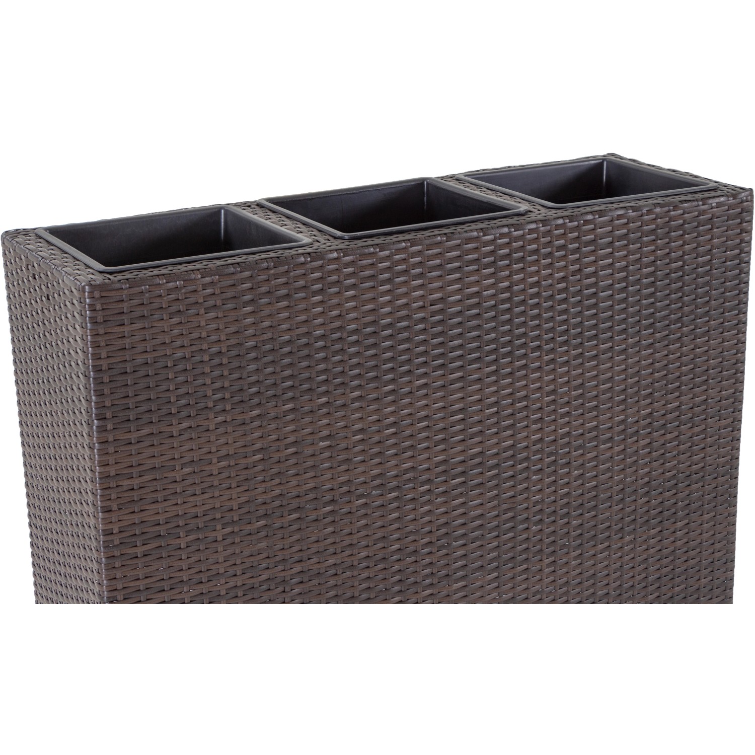Siena Garden Raumtrenner Calico 90 cm x 32 cm x 107 cm Braun kaufen bei OBI
