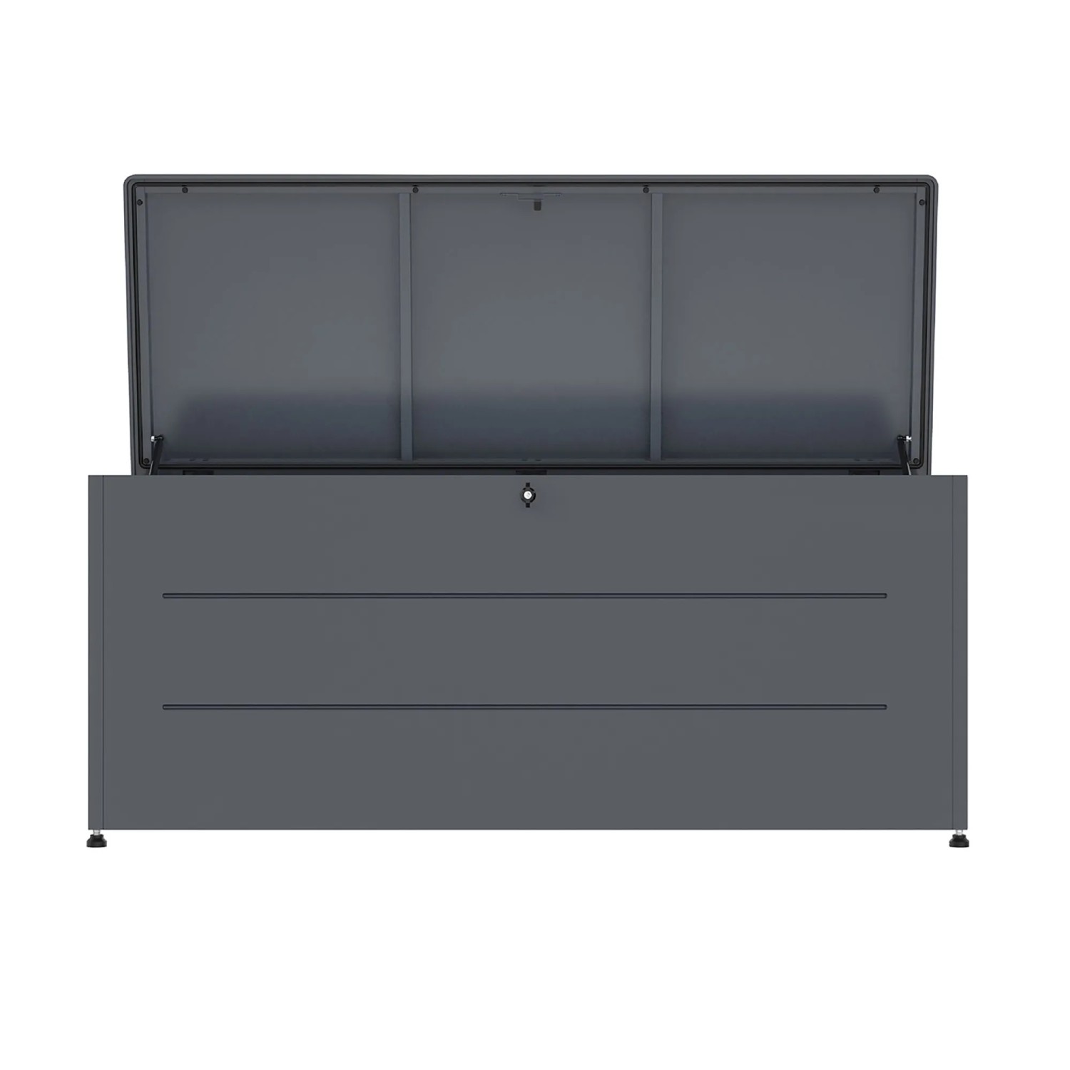 weka Metall-Terrassenbox Gary 700, 180 x 70 x 79 cm, Metall, Anthrazit kaufen bei OBI
