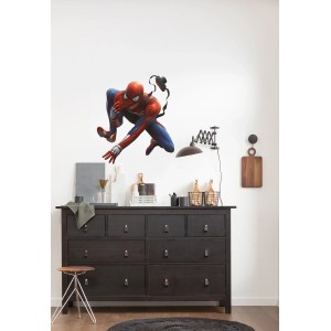 Komar Deco-Sticker Marvel Spider-Man Epic Swinging Blau
