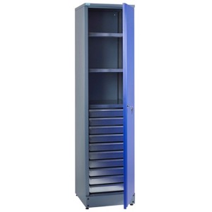 Küpper Materialschrank Modell 70797, 10 Schubladen, 455 mm breit