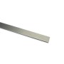 Gardinia Gardinenstange Luxor, Stahl gebürstet, 160 cm. Stilvolle Stange für Gardinen.