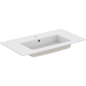 Ideal Standard Eurovit Plus Waschtisch 81,5 cm in Weiß, Teil des Badmöbel-Sets.