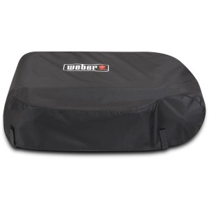 Schwarze Weber Premium Abdeckhaube für Slate GP 56cm Plancha, wasserabweisend.