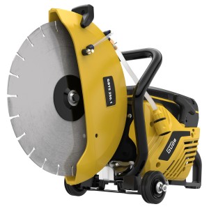 Güde Betontrennschneider GBTS 350.1: Baumaschine mit Diamanttrennscheibe für präzise Schnitte in Beton.