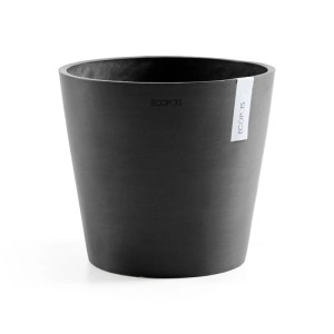 Ecopots Pflanztopf Amsterdam Dunkelgrau Ø 30 cm / Höhe 26,3 cm