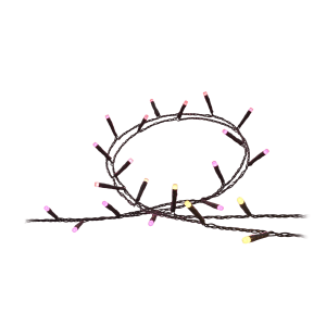 Philips Hue LED-Lichterkette Festavia 500 LEDs 40 m Schwarz