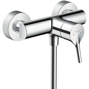 Hansgrohe Talis S Brausearmatur Aufputz, Chrom. Einhebelmischer für die Dusche.