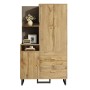 okwish Garderoben Set mit PolsterPaneelen Schuhschrank Flur 110x38x186cm Natur_9