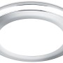 Runder Trio LED Einbauspot Aura, 5W, 450lm, Chrom Optik.