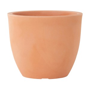 Siena Garden Pflanzgefäß Bristol, Terrakotta, Ø 60 cm. Blumentopf in Steinoptik.