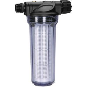 Gardena Pumpen-Vorfilter bis 6000 l/h, schützt Gartenpumpen vor Schmutz.