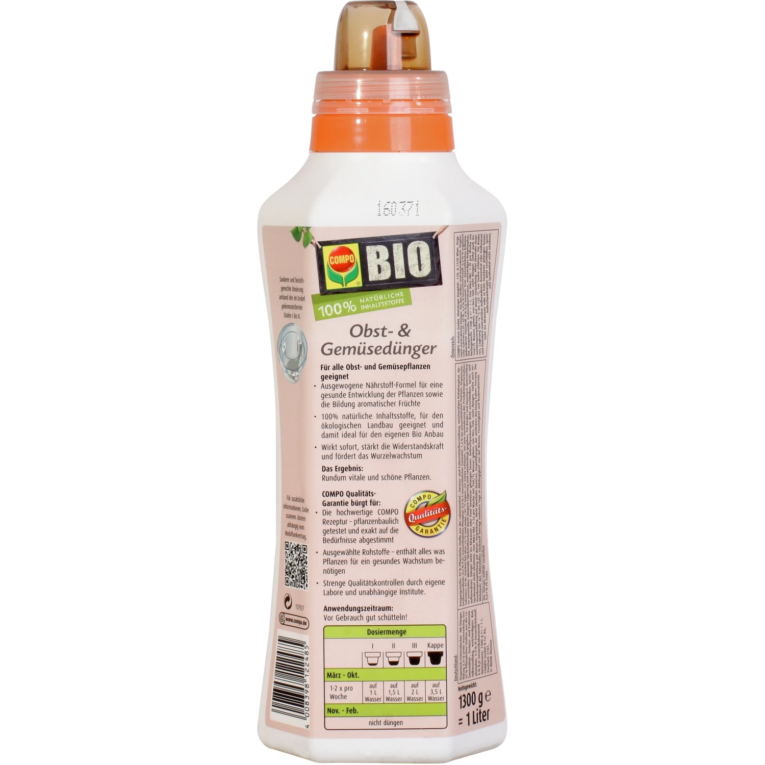 Compo Bio Obst- und Gemsednger 1 l kaufen bei OBI