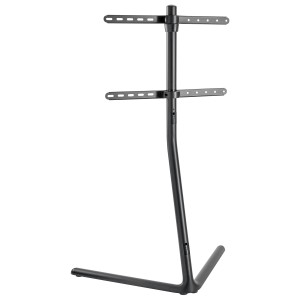 Schwaiger TV-Bodenstandfuß TVBS7040, freistehend, schwarz, für Flachbildschirme.