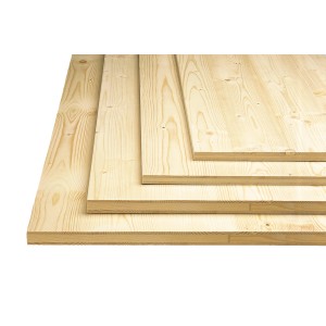 Rettenmeier 3-Schicht-Möbelbauplatte Fichte/Tanne 80 cm x 40 cm x 1,9 cm