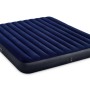 Intex Luftmatratze Classic Downy Blue King für Camping oder Gäste, blau, mit Fiber-Tech.