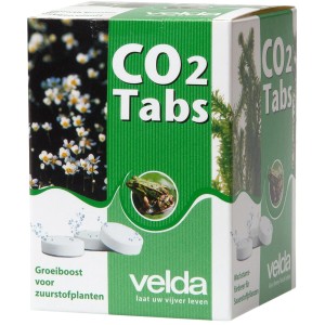 Velda CO2 Tabs für Teichpflanzen, fördert Wachstum und üppige Blüte.