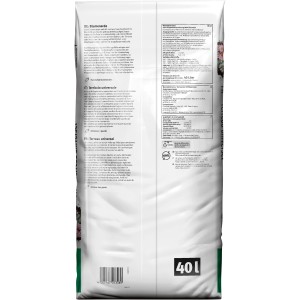 Sack Blumenerde (40 l) für Zimmer-, Balkon- und Gartenpflanzen.