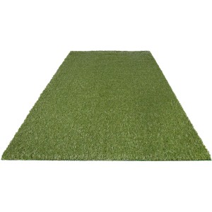 Grüner Kunstrasen Jever, 1,33 m x 3 m, für Balkon und Terrasse.