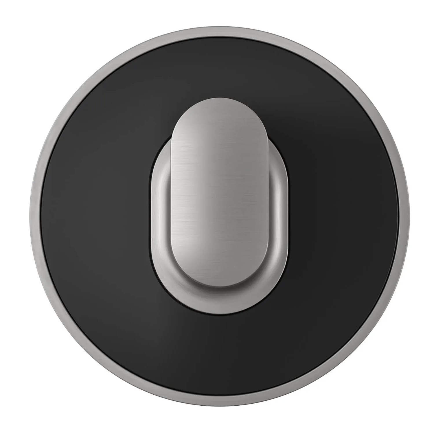 Tiger Cooper Handtuchhaken, groß, Edelstahl/Schwarz. Badaccessoire für Handtücher und Bademäntel.