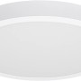Weiße, runde Ledvance Smart+ WiFi Einbauleuchte Surface Downlight, Durchmesser 40 cm.