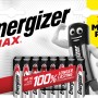 Energizer Max AAA Batterien, 16er Pack. Alkaline Batterien für Geräte des täglichen Gebrauchs.