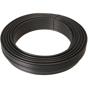 Conacord Eisendraht, Ø 3,8 mm, 55 m, anthrazit, aufgerollt. Ideal zum Basteln und Dekorieren.