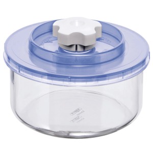 Magic Vac Vakuumdeckel Executive Line Universal, 12,5 cm, für luftdichte Lebensmittelkonservierung.