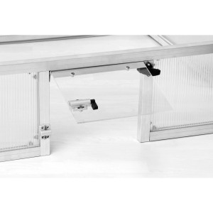 KGT Unterbau für Frühbeet 210 mit Pendelklappe für Kleintiere.