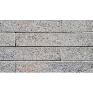 Diephaus Palisade Limos Muschelkalk, 80x12,5x12,5 cm, für Einfassungen und Mauersysteme.