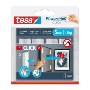 Tesa Powerstrips Click-Small 4 Stück