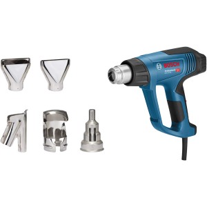 Bosch Professional Heißluftgebläse GHG 20-63 mit Düsen-Set im Karton.