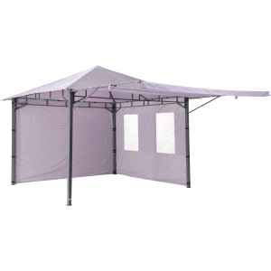 Tepro Seitenteil-Set Lehua/Waya, Lavendel, 2-teilig: 1 geschlossen, 1 mit Fenstern, für Pavillon.