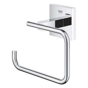 Grohe QuickFix Start Cube WC-Papierhalter aus Chrom, Wandmontage.