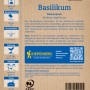 Kiepenkerl BIO Basilikum Genoveser Saatgut Packung, Kräutersamen für aromatische Pflanzen.