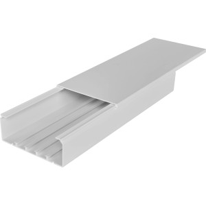 Kabelkanal 150 mm x 60 mm Weiß Länge 2 m