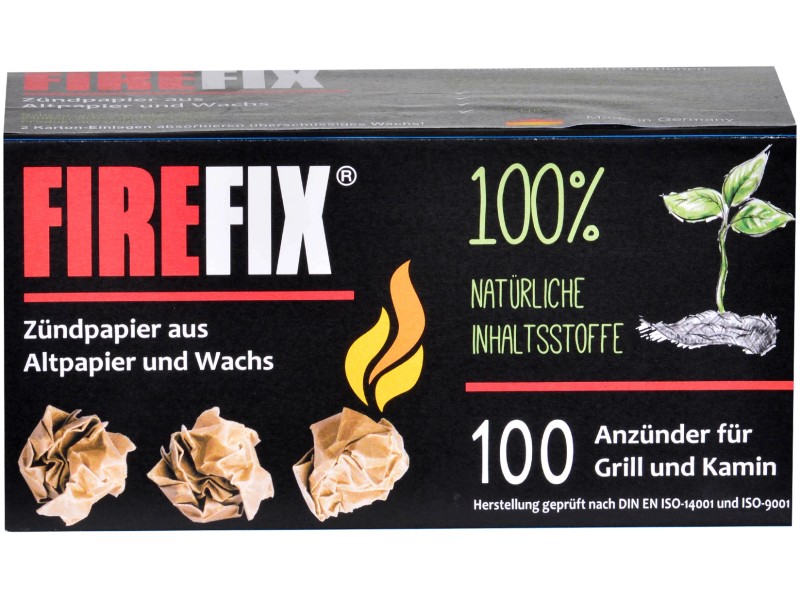 Firefix Anzündpapier aus Altpapier und Wachs 100 Stück kaufen bei OBI