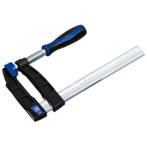 LUX-TOOLS Schraubzwinge Temperguss 200 mm x 100 mm