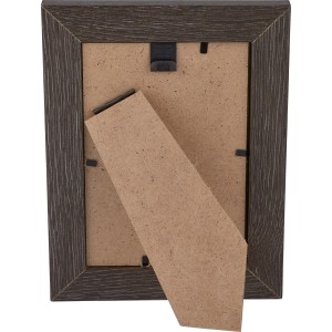 Brauner MDF-Bilderrahmen Yosemite 10x15 cm mit Aufsteller.