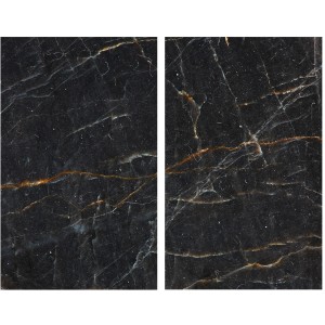 Allstar Herdabdeckplatte für Glaskeramikkochfelder 30 cm x 52 cm Marmor 2 Stück