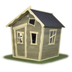 EXIT Crooky 100 Holzspielhaus - graubeige