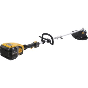 Texas Akku Kombi-System 58V BMZ5800 4 in 1 Solo mit Trimmerkopf. Akku-Kettensäge für Gartenarbeiten.