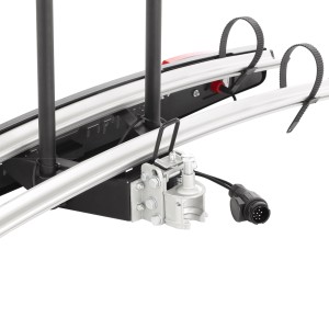 Detailaufnahme: Cartrend Alu Active Kupplungsfahrradträger für 2 Fahrräder.