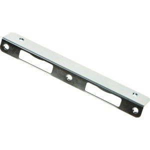 Abus Schließblech, 27mm, rund, aus blau verzinktem Stahl für Innentüren.