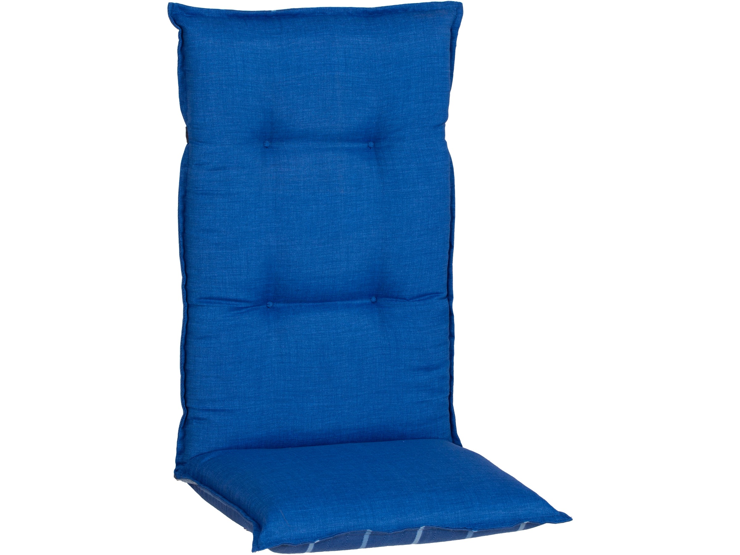Beo Torino Gartenstuhl-Auflagen - Hochlehner Waschbar Öko-Tex Blau
